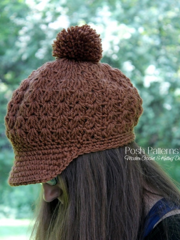 slouchy hat crochet pattern