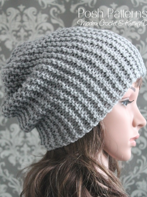 beginner slouchy hat pattern