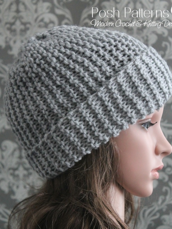 watch cap knitting pattern