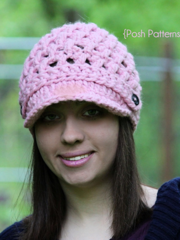 newsboy hat crochet pattern