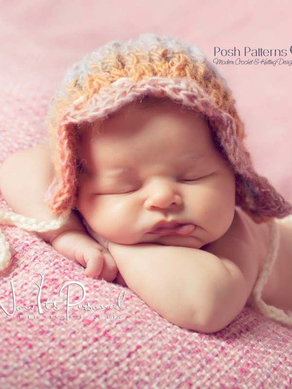 crochet pattern baby bonnet pixie hat