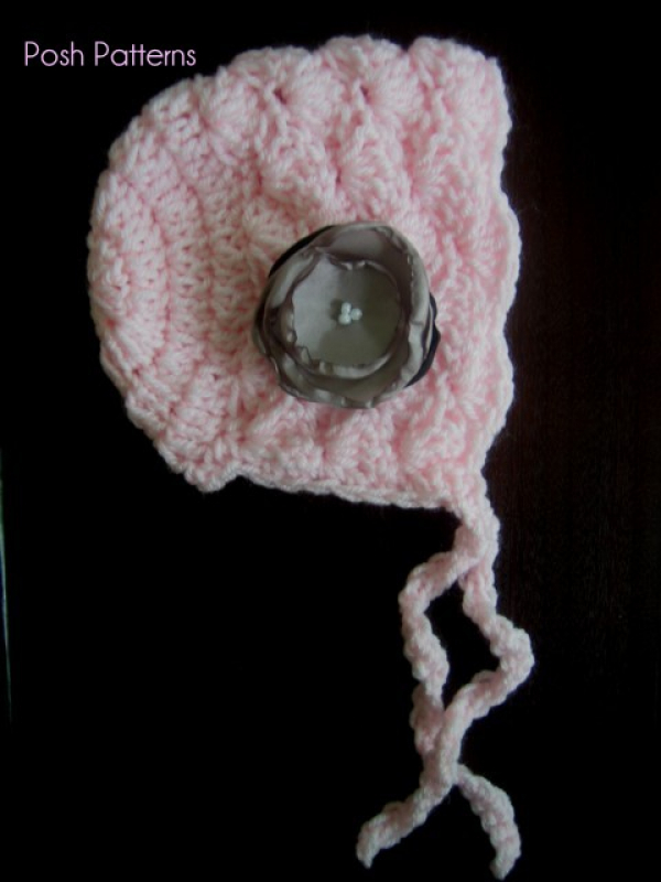 crochet pixie bonnet pattern