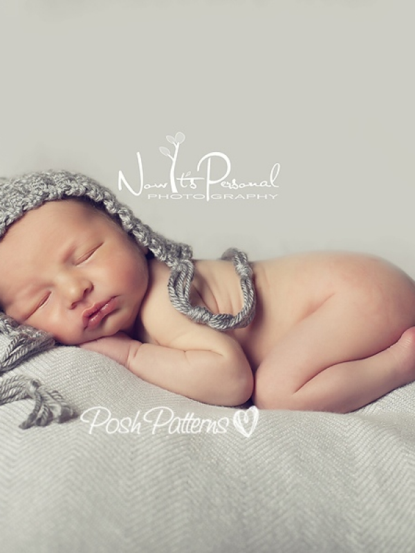 baby bonnet crochet pattern easy pixie hat