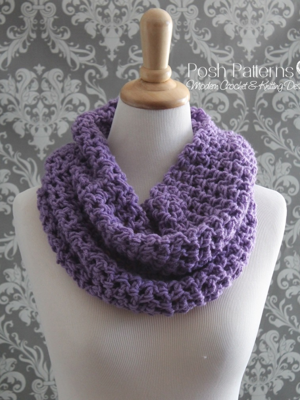 easy crochet cowl pattern