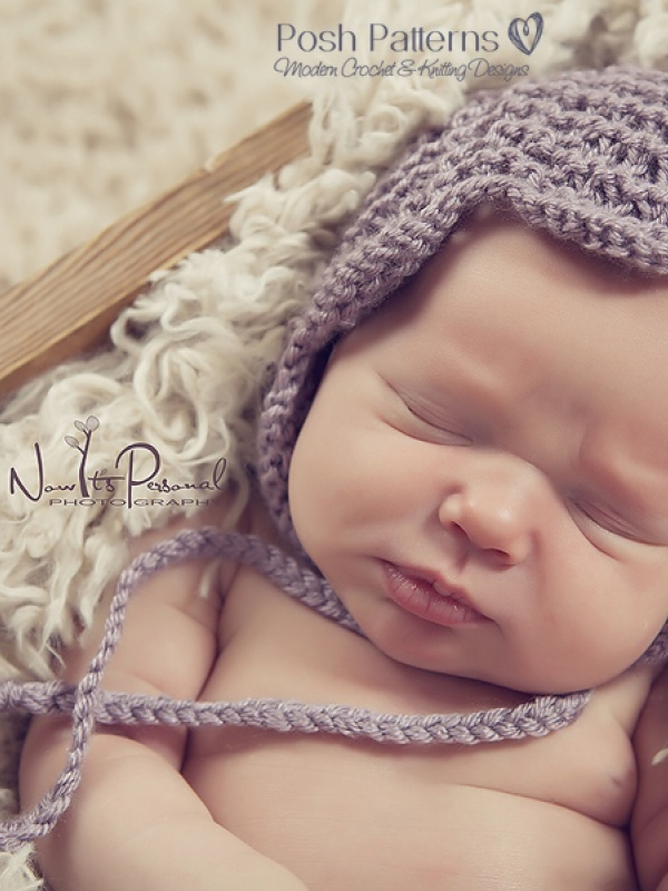 knitting pattern newborn bonnet