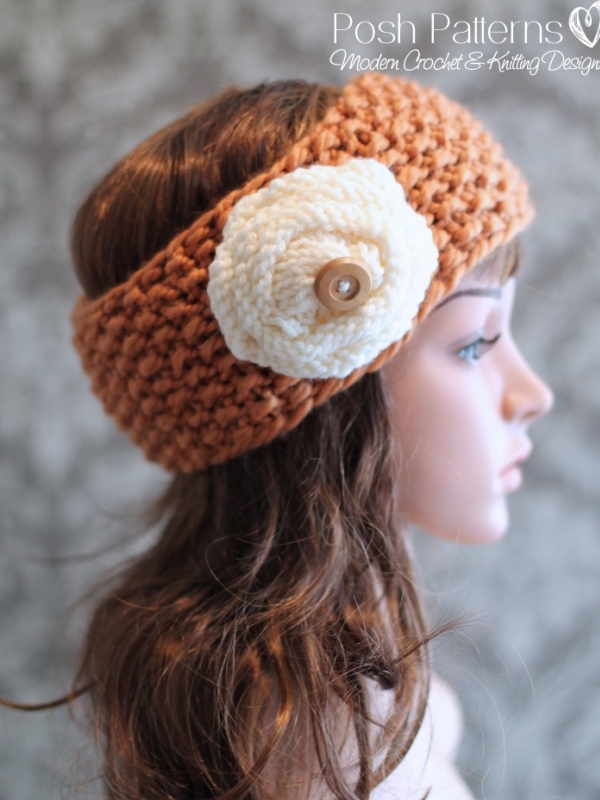 easy knitting pattern headband