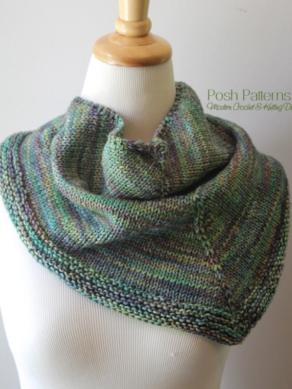 knit shawl pattern