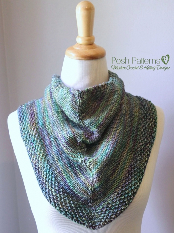 knit kerchief pattern