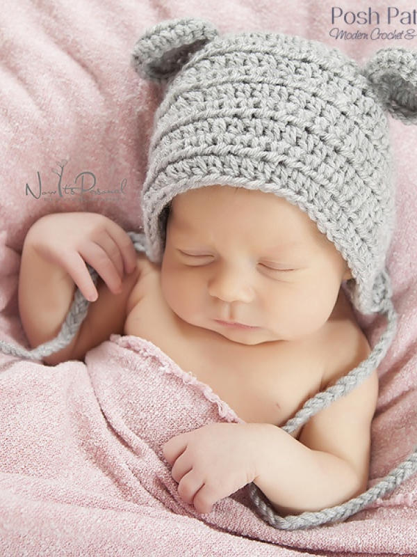 mouse bonnet crochet pattern