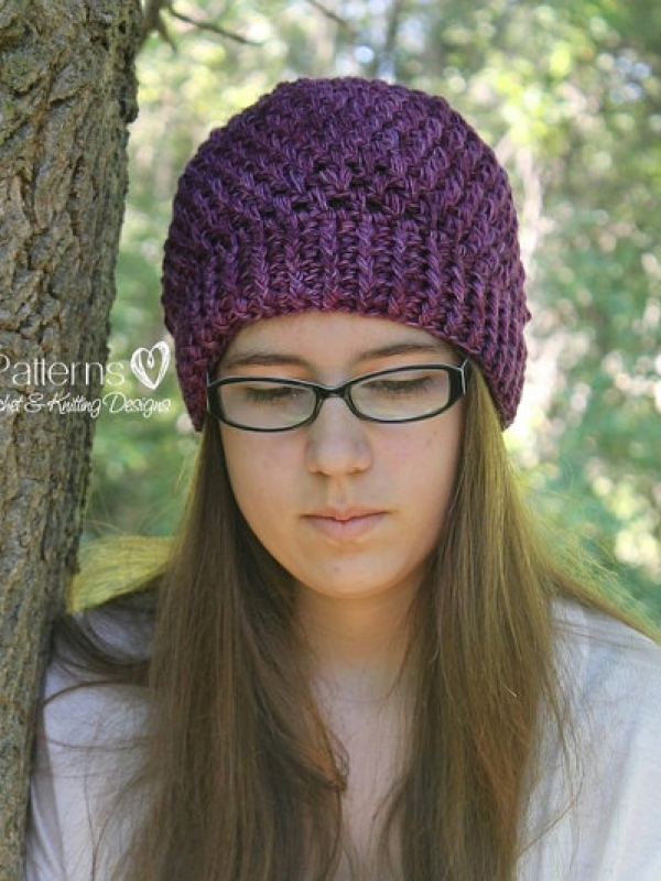 crochet girls hat