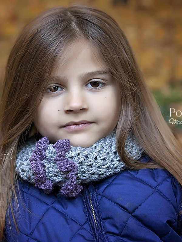 ruffle cowl crochet pattern