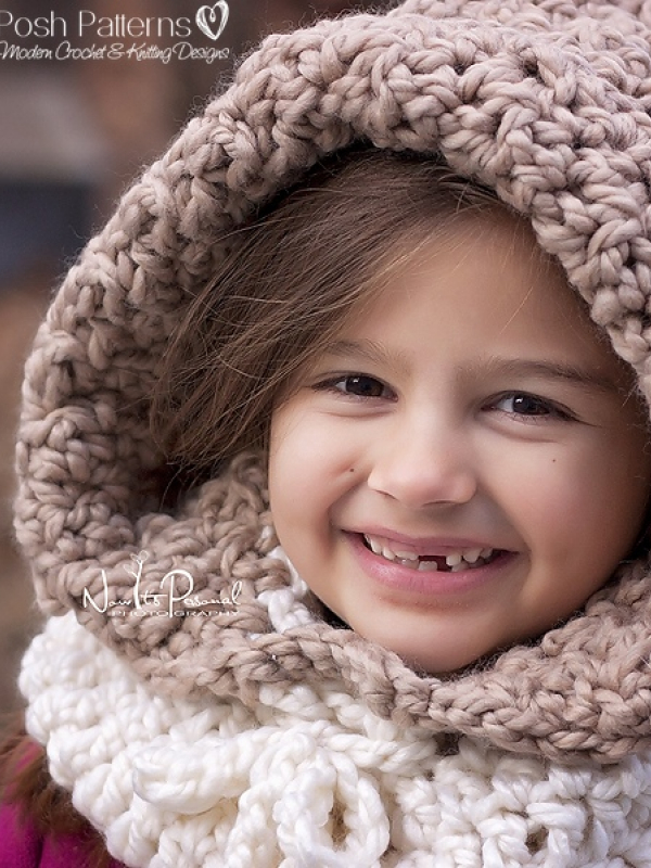 crochet cowl hood pattern