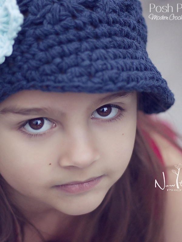 cute visor hat crochet pattern