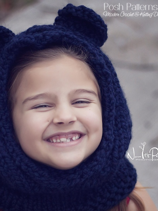 knit hooded cowl pattern