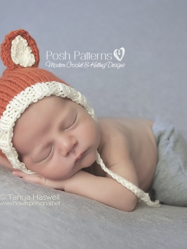 fox pixie hat knitting pattern