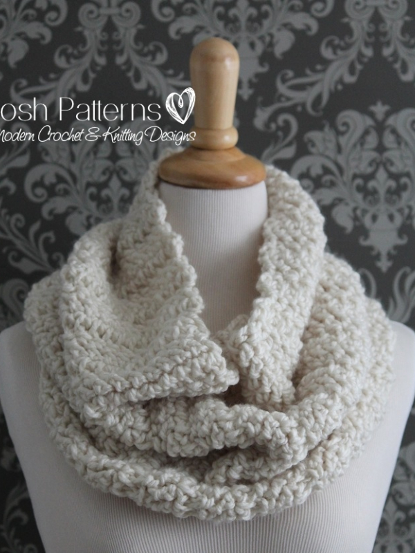 circle scarf crochet pattern