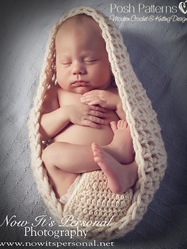 newborn pod crochet pattern