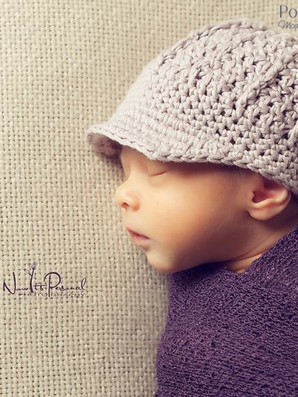 newsboy hat crochet pattern