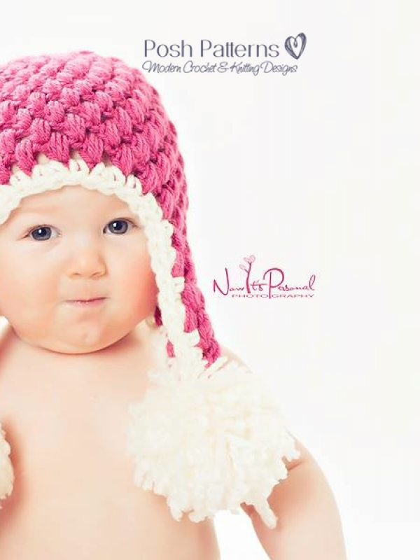 puff stitch hat crochet pattern