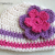 Crochet Hat Pattern Beginner Beanie With Flower easy crochet hat pattern beanie and flower