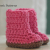 easy crochet pattern baby boots booties slippers