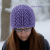 Crochet Cable Beanie Pattern Newborn to Large Adult easy cable hat pattern