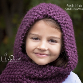 hooded scarf knitting pattern
