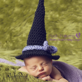 witch hat crochet pattern
