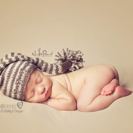 stocking cap knitting pattern