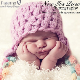 Crochet Pattern Baby Earflap Hat crochet hat pattern baby photo prop