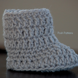 baby uggs style boot crochet pattern