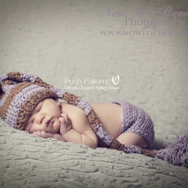 crochet pattern long tail elf hat