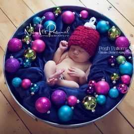 crochet hat pattern christmas ornament beanie