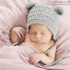 Mouse Baby Bonnet Crochet Pattern mouse bonnet crochet pattern