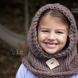 hooded cowl knitting Pattern