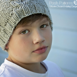 cable hat knitting pattern