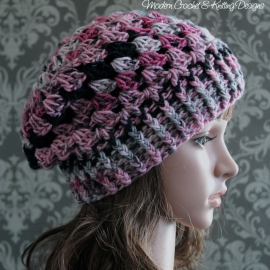 crochet slouchy hat pattern