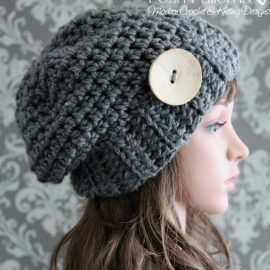 slouchy hat crochet pattern