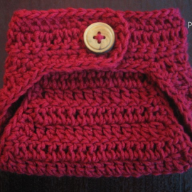 Crochet Pattern Diaper Cover Button Up Soaker Newborn to 18 Months easy crochet pattern diaper cover soaker
