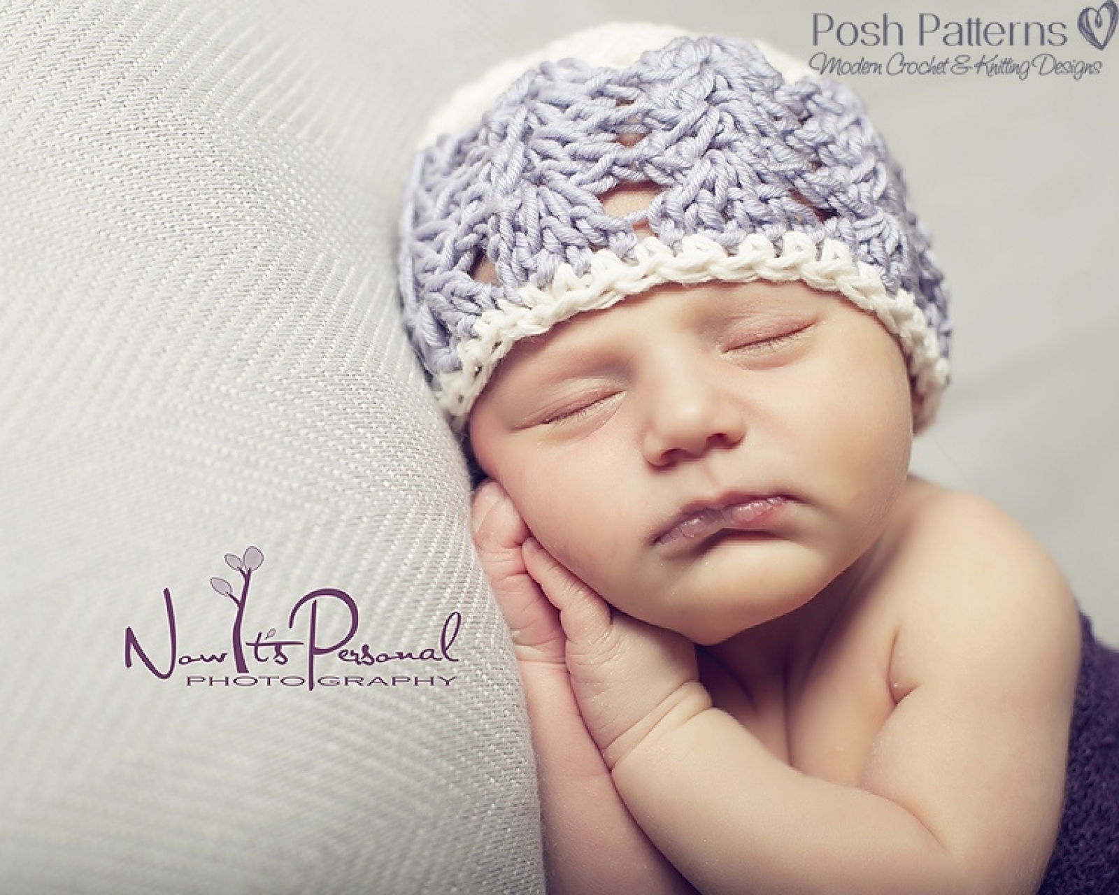 Crochet Hat Pattern | Lacy Beanie & Flower Crochet Pattern