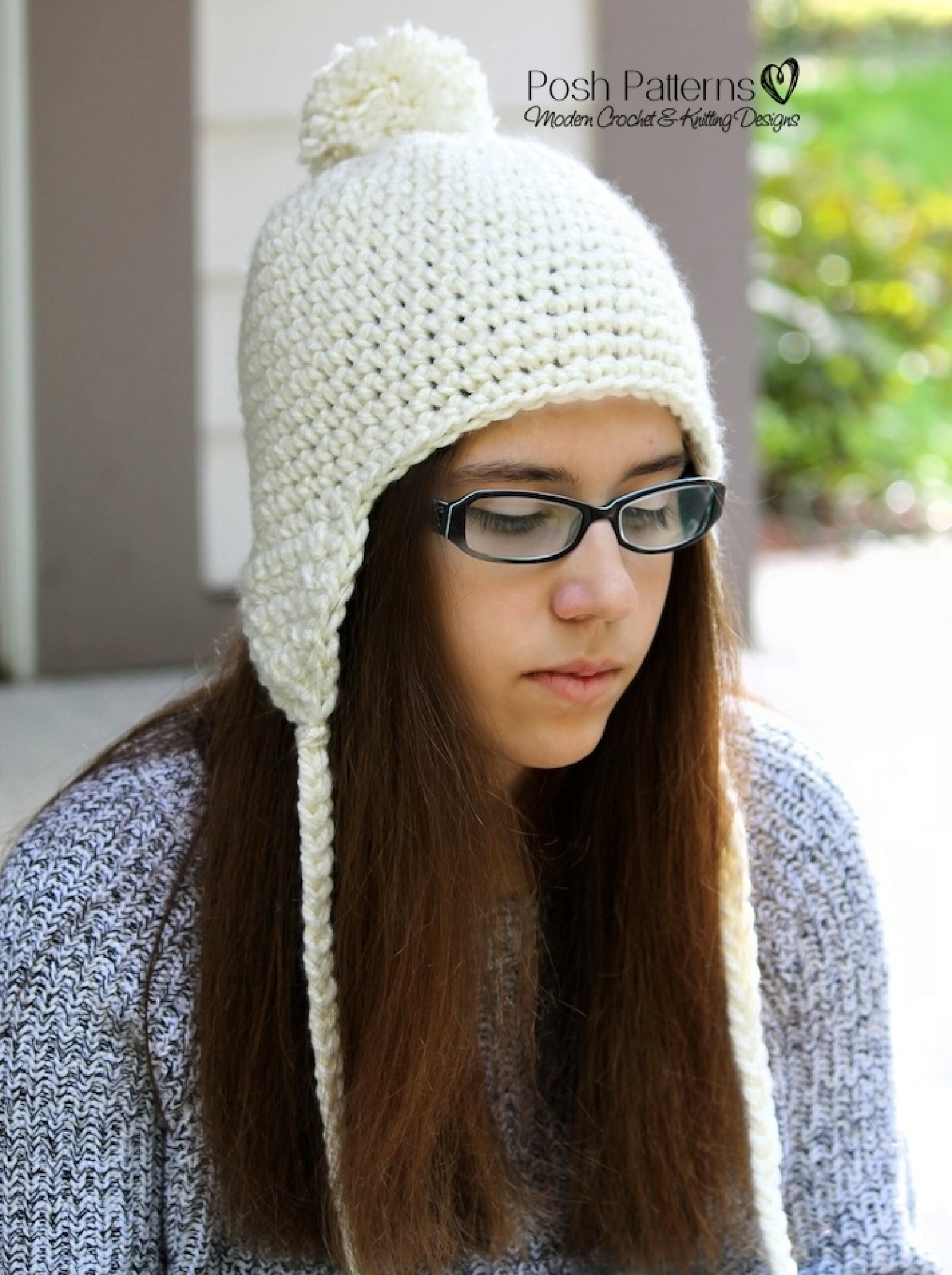 Crochet Earflap Hat Pattern | Crochet Hat Pattern