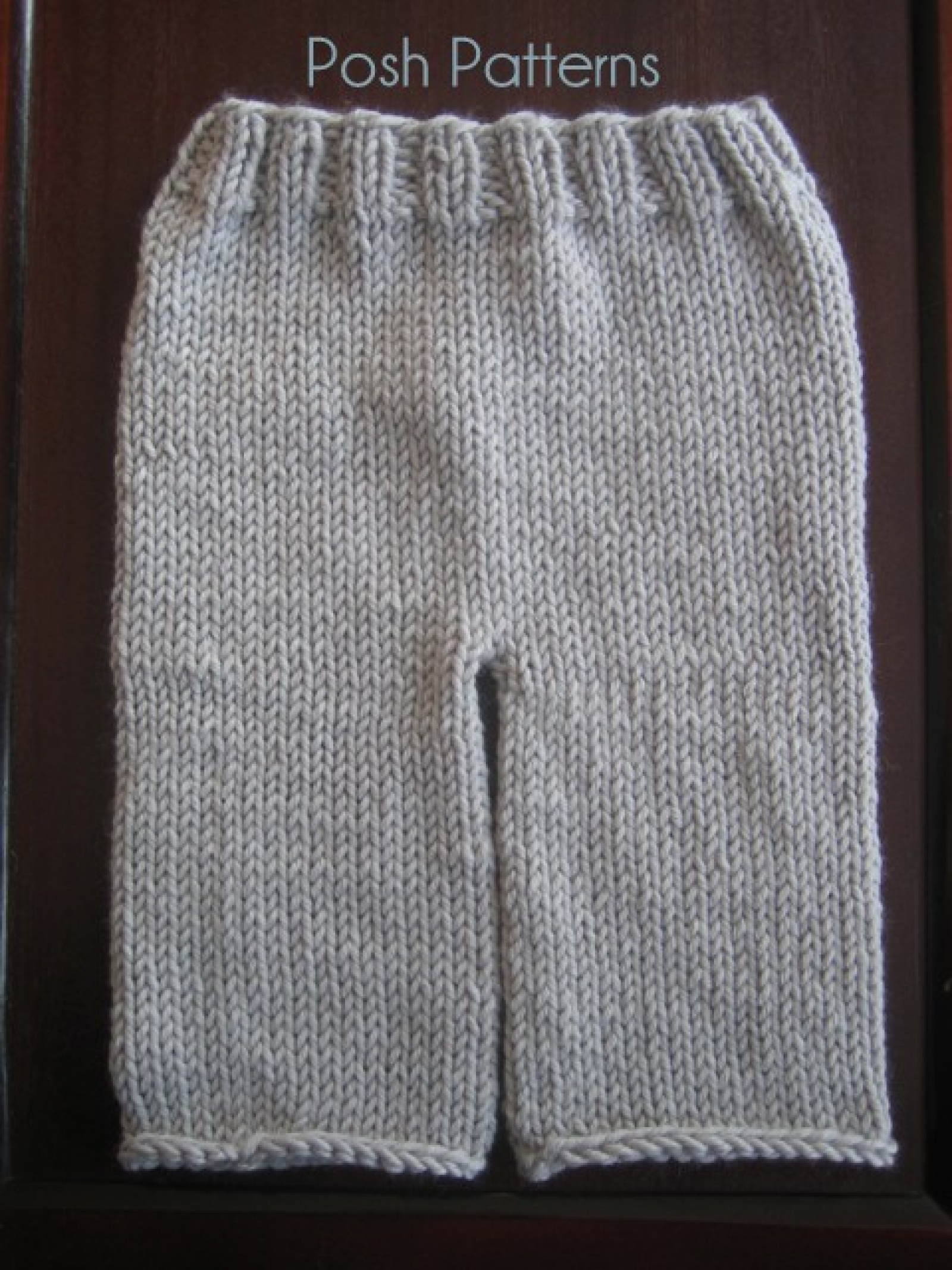 Knitting Pattern Baby Pants - Knit Baby Pants