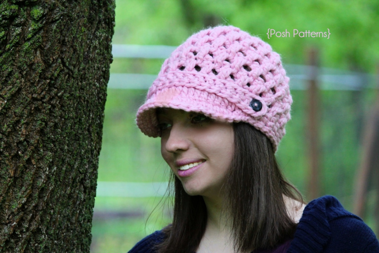 Newsboy Hat Crochet Pattern - Cross Stitch Visor Hat Newsboy Hat Crochet Pattern - Cross Stitch Visor Hat