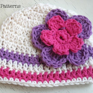Easy Crochet Hat Pattern | Beanie Pattern