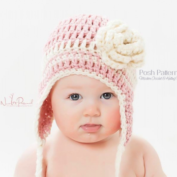 Earflap Hat Crochet Pattern | Easy Crochet Earflap Hat