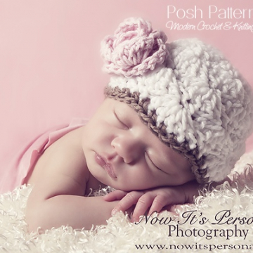 Elegant Crochet Hat Pattern - Crochet Shell Stitch Beanie