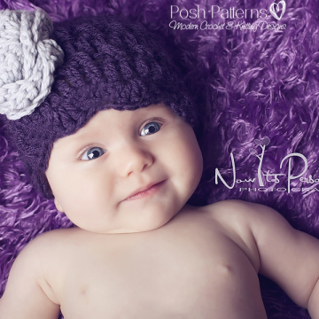 Scalloped Edge Hat Crochet Pattern | Crochet Hat Pattern