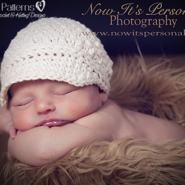 Newsboy Hat Crochet Pattern | Baby Hat Pattern