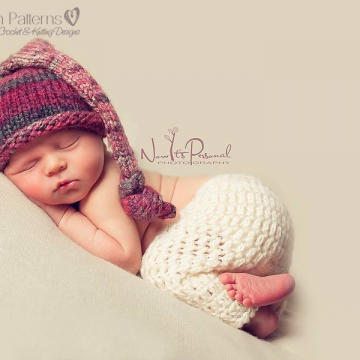 Knitting Pattern Top Knot Hat | Knit Hat Pattern