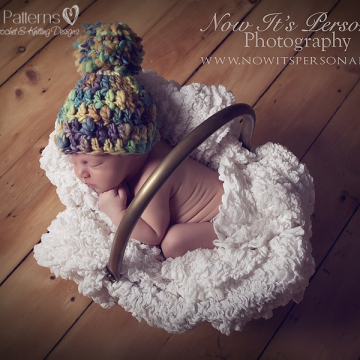 Handspun Yarn Crochet Hat Pattern | Beginner Crochet Pattern